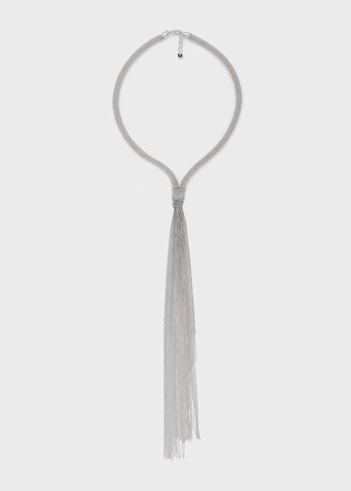 COLLANA  EMMA GIROCOLLO CON FRANGE ARGENTO NALÍ