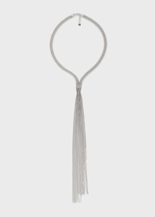 COLLANA  EMMA GIROCOLLO CON FRANGE ARGENTO NALÍ