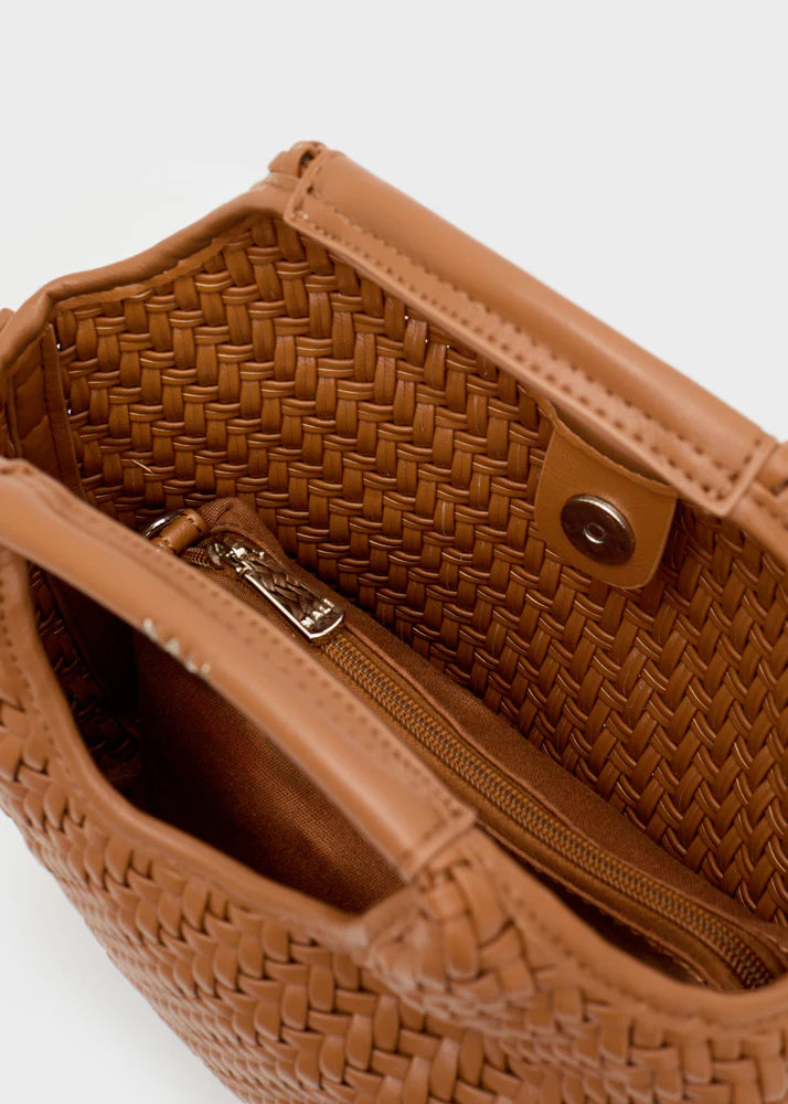 BORSA CAMBRIDGE A MANO+TRACOLLA MARRONE NALÌ