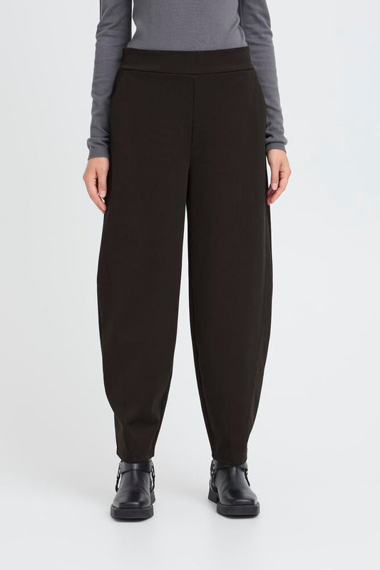 PANTALONE IHKATE BARREL BLACK ICHI
