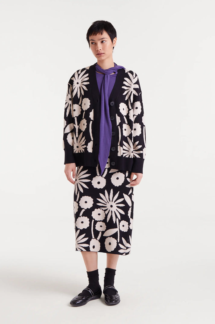 GONNA MIDI JACQUARD STAMPA TOFU COMPANIA FANTASTICA