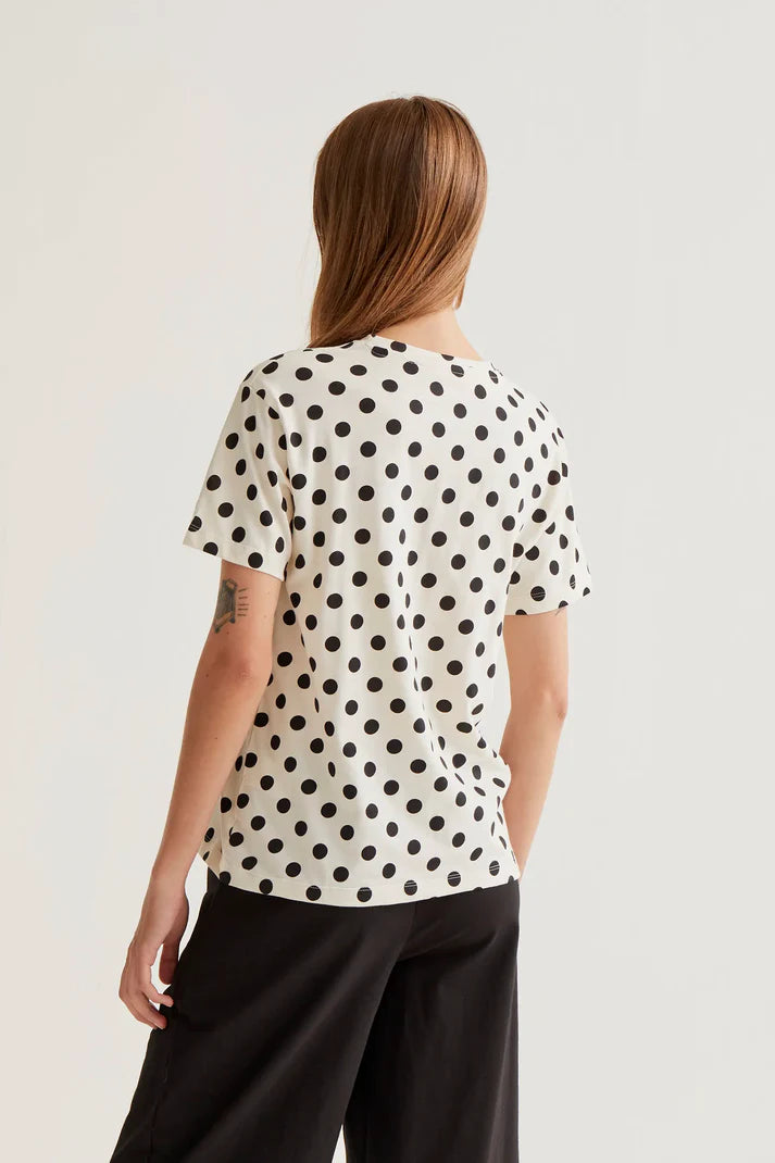 T-SHIRT POIS NERI COMPANIA FANTASTICA