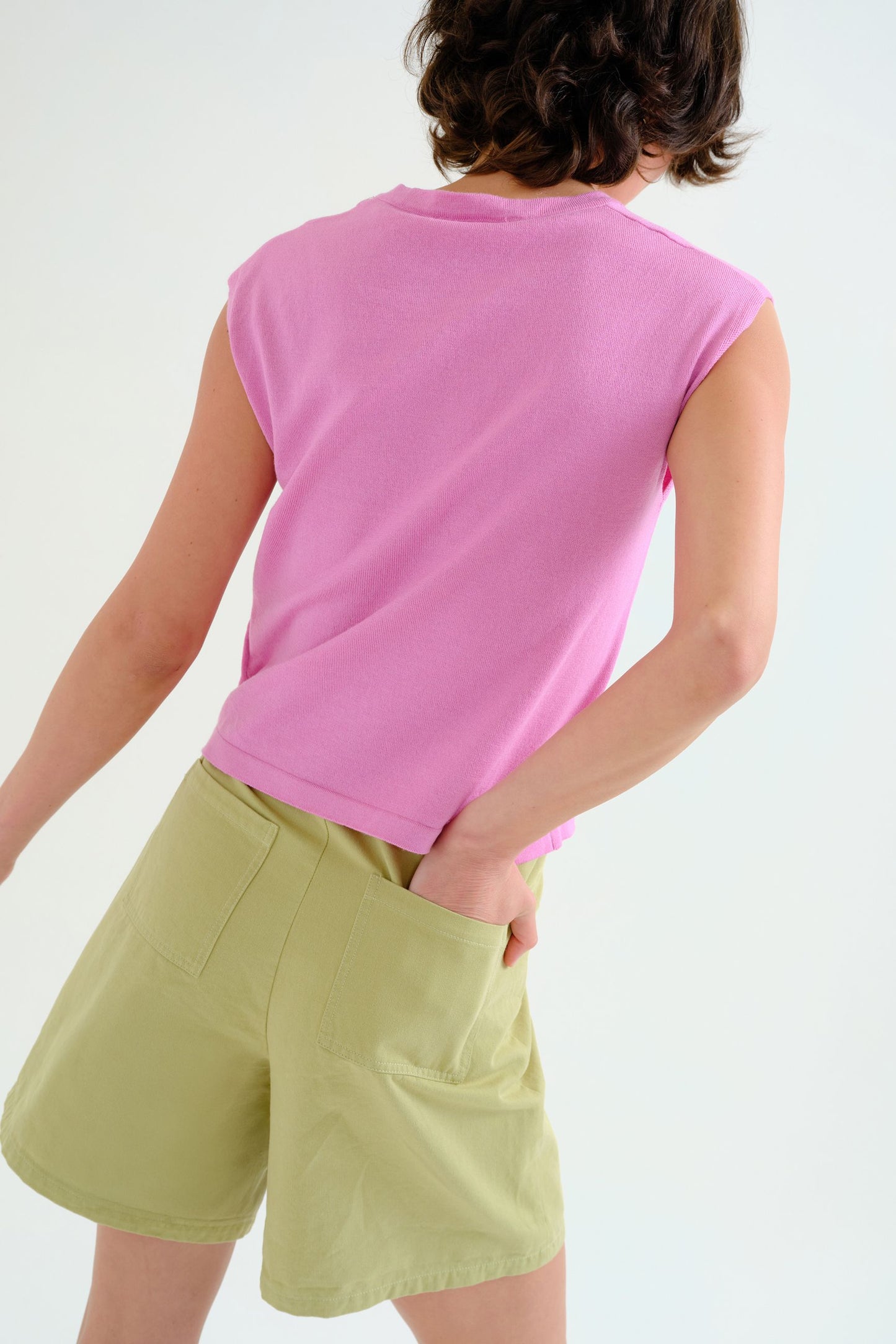 Pantaloncini verdi cotone COMPANIA FANTASTICA