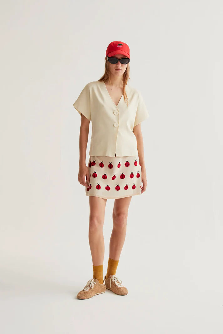 CARDIGAN MEZZA MANICA BEIGE COMPANIA FANTASTICA