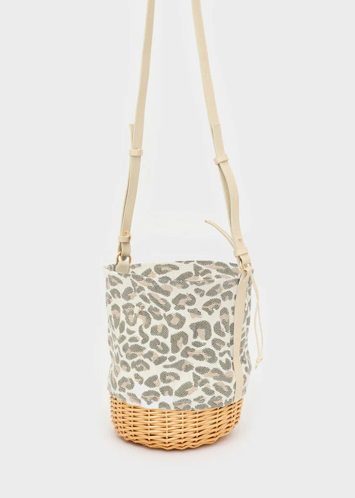BORSA RIO SECCHIELLO +TRACOLLA NERO/BIANCO NALÌ