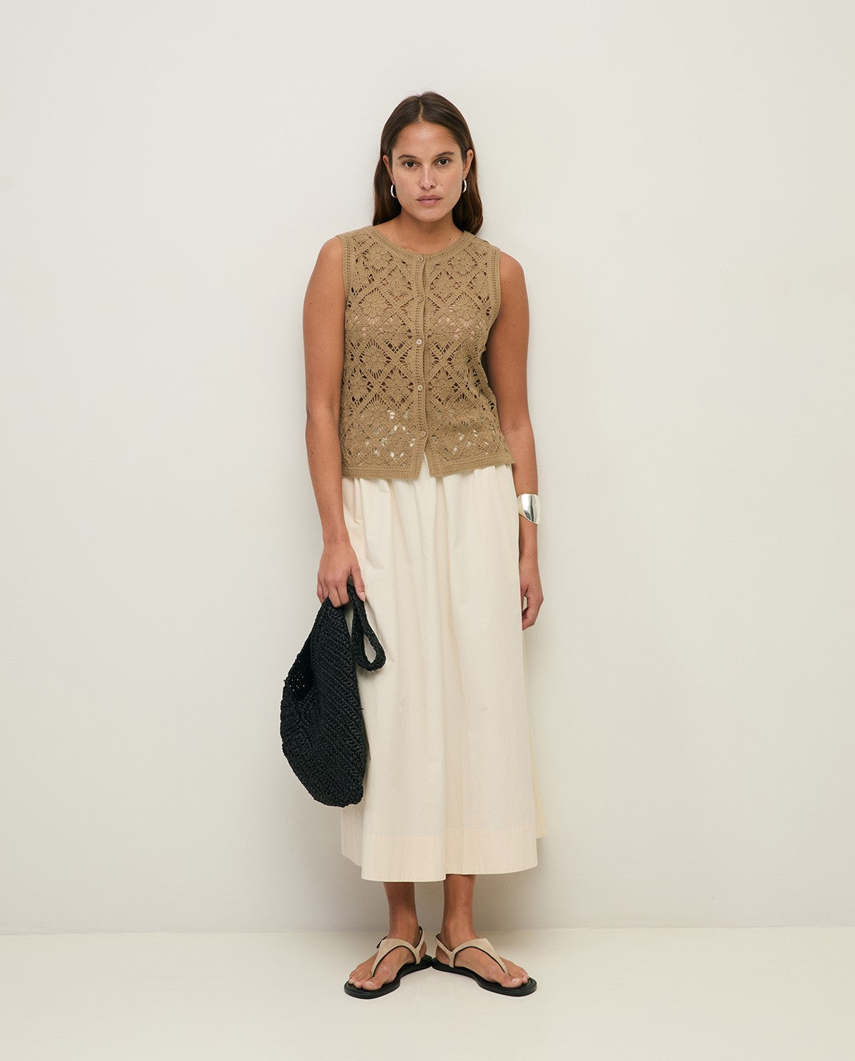 GILET CROCHE COLONIALE YERSE