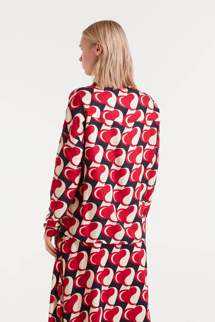 CAMICIA STAMPA HEART ATTACK COMPANIA FANTASTICA