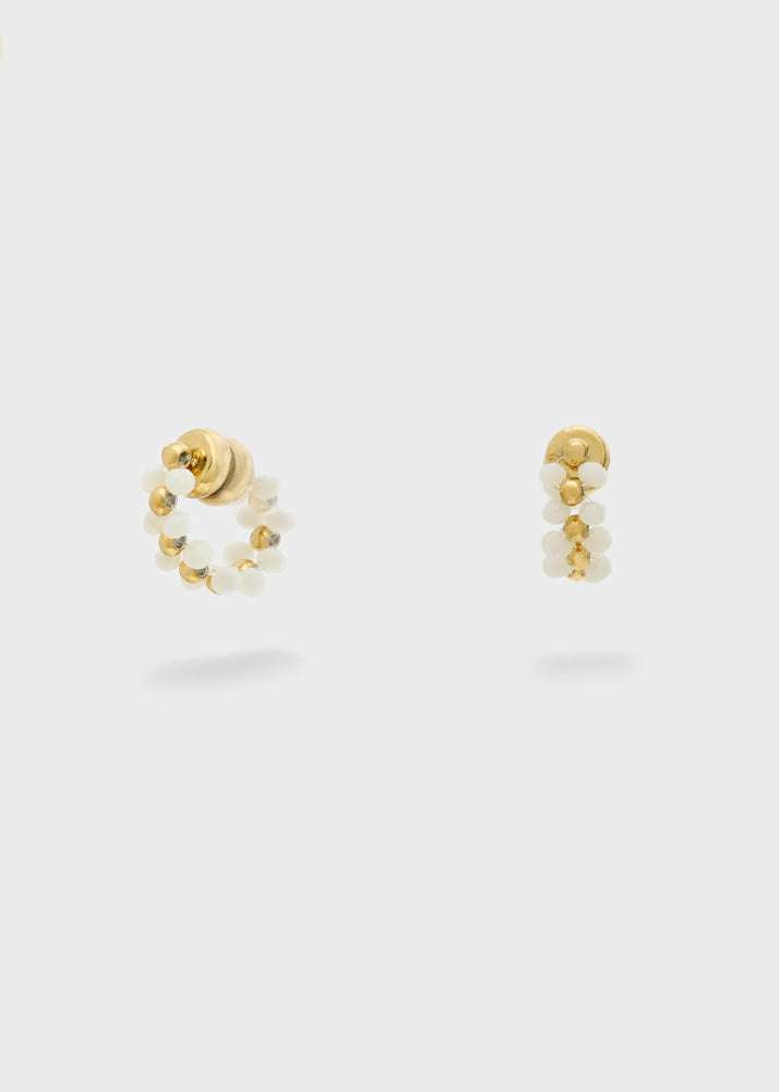 EARCUFF MAGNETICI CON PIETRE BIANCO NALÍ