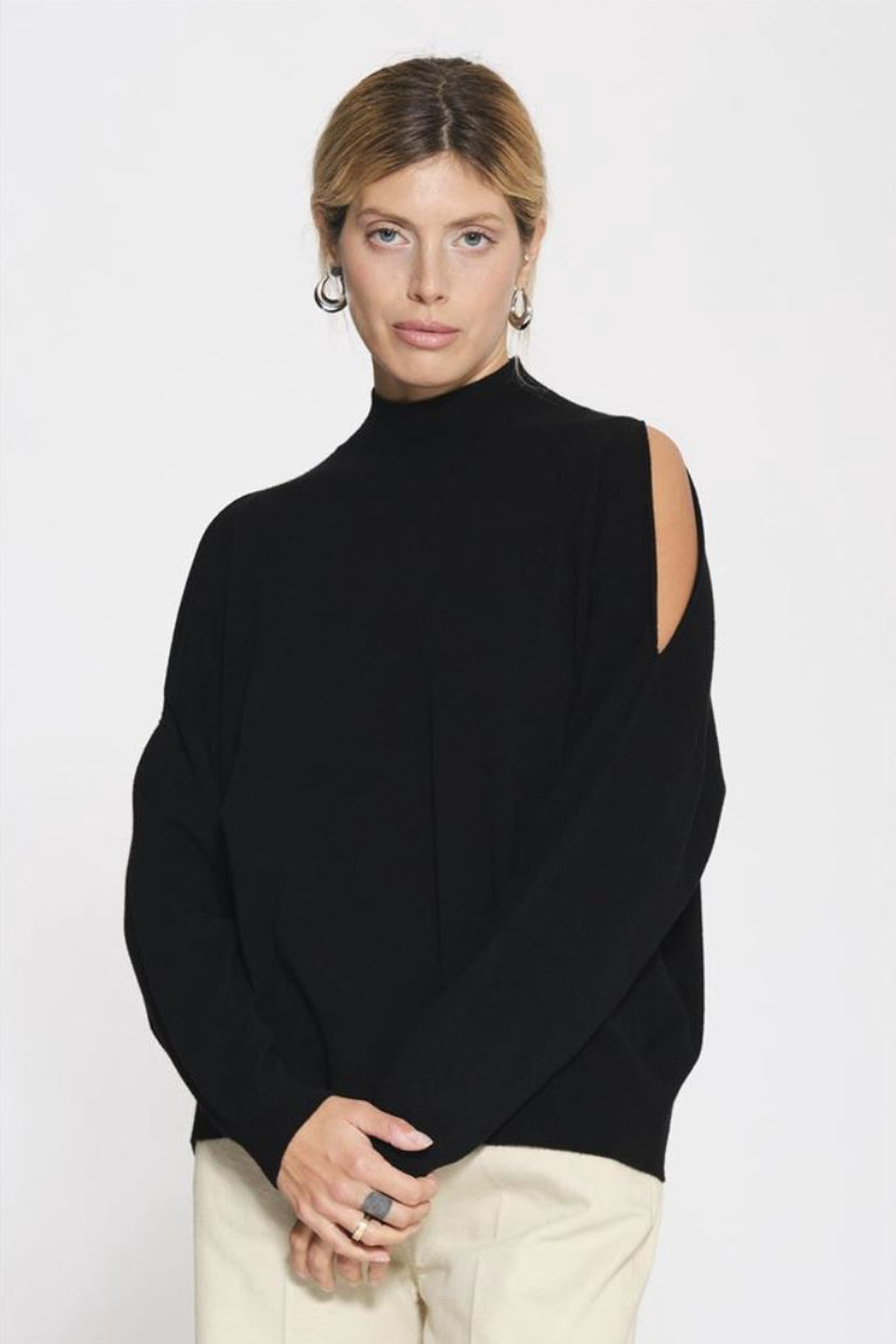 MAGLIA TAGLI KAOS JEANS