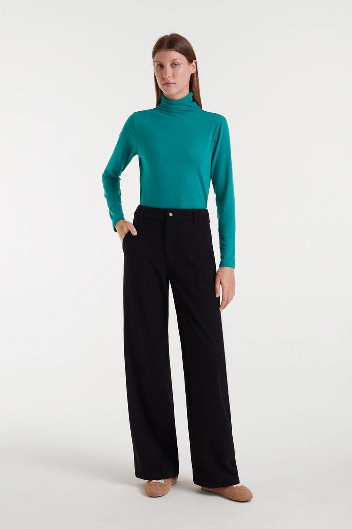 PANTALONE  VELLUTO A COSTE NERO COMPANIA FANTASTICA