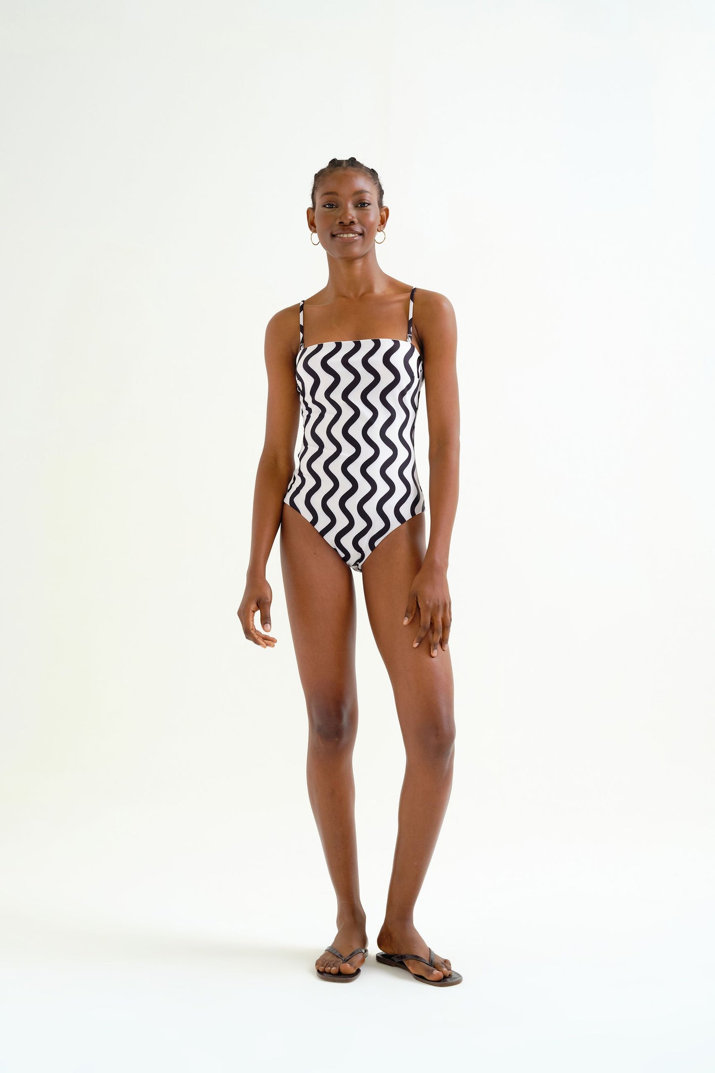 COSTUME DA BAGNO WAWE BLACK & WHITE