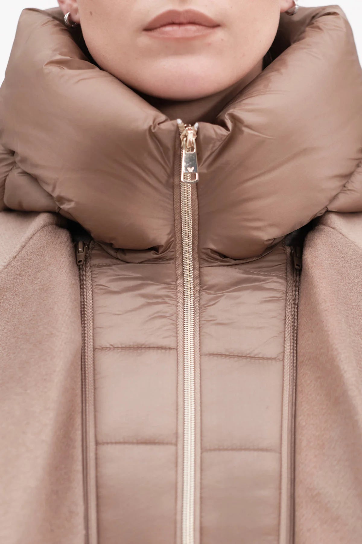 CAPPOTTO BARONETTO PETTORINA IMBOTTITA WHITE WISE