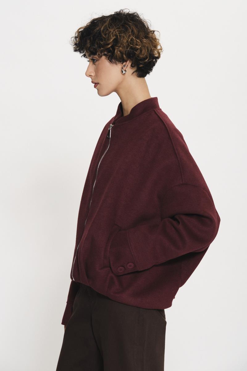 BOMBER PANNO KAOS JEANS