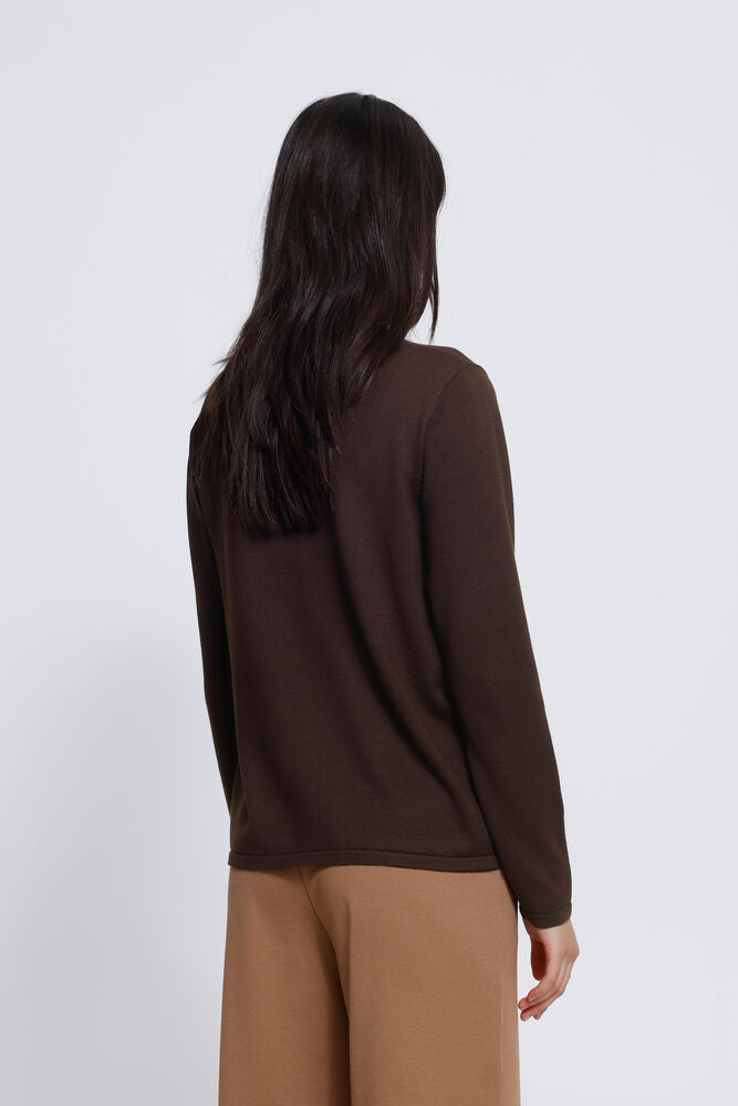 MAGLIA GIROCOLLO IHLULS CHOCOLATE TORTE ICHI