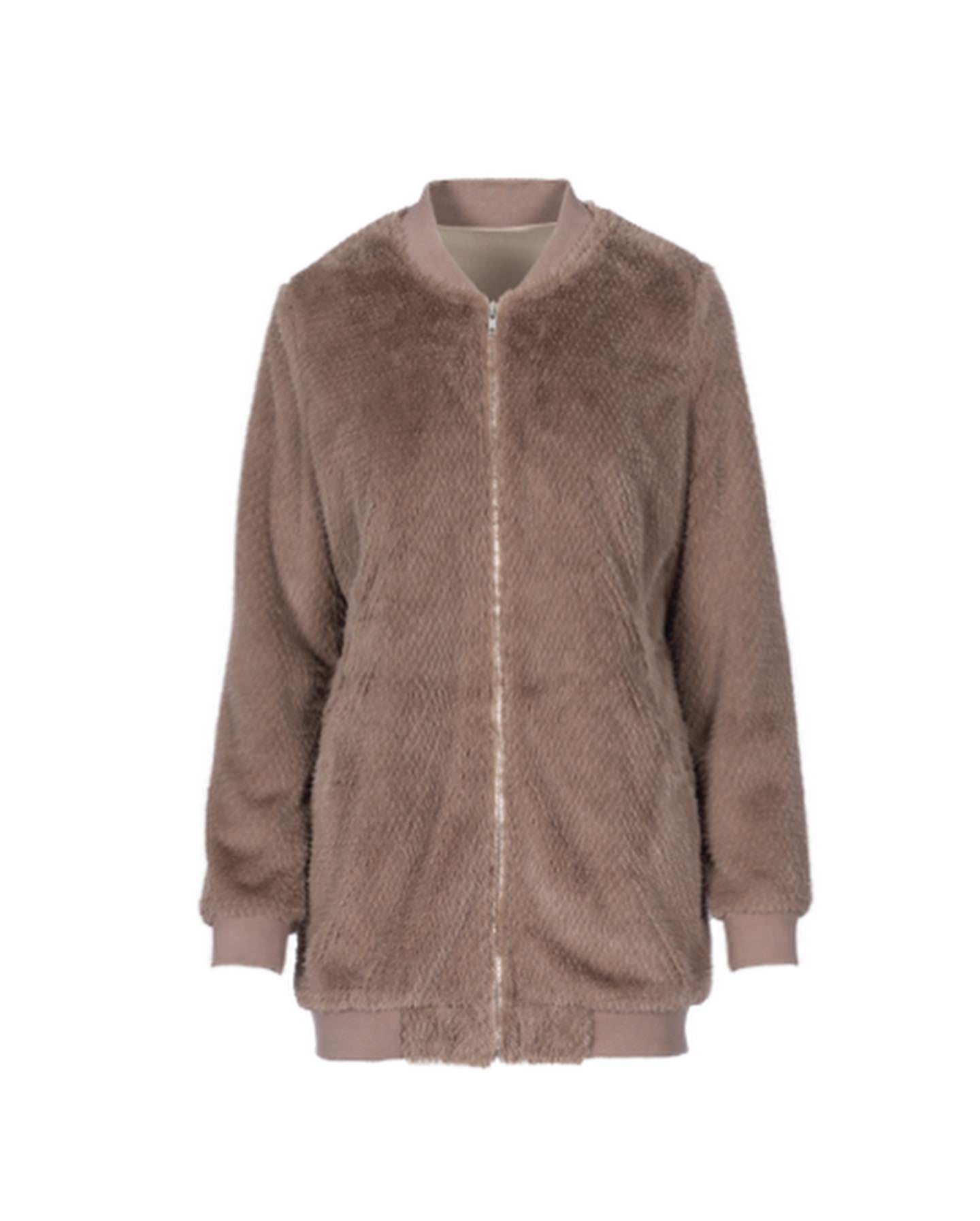 BOMBER ECOPELLICCIA GABRY WOOD ANONYME DESIGNERS