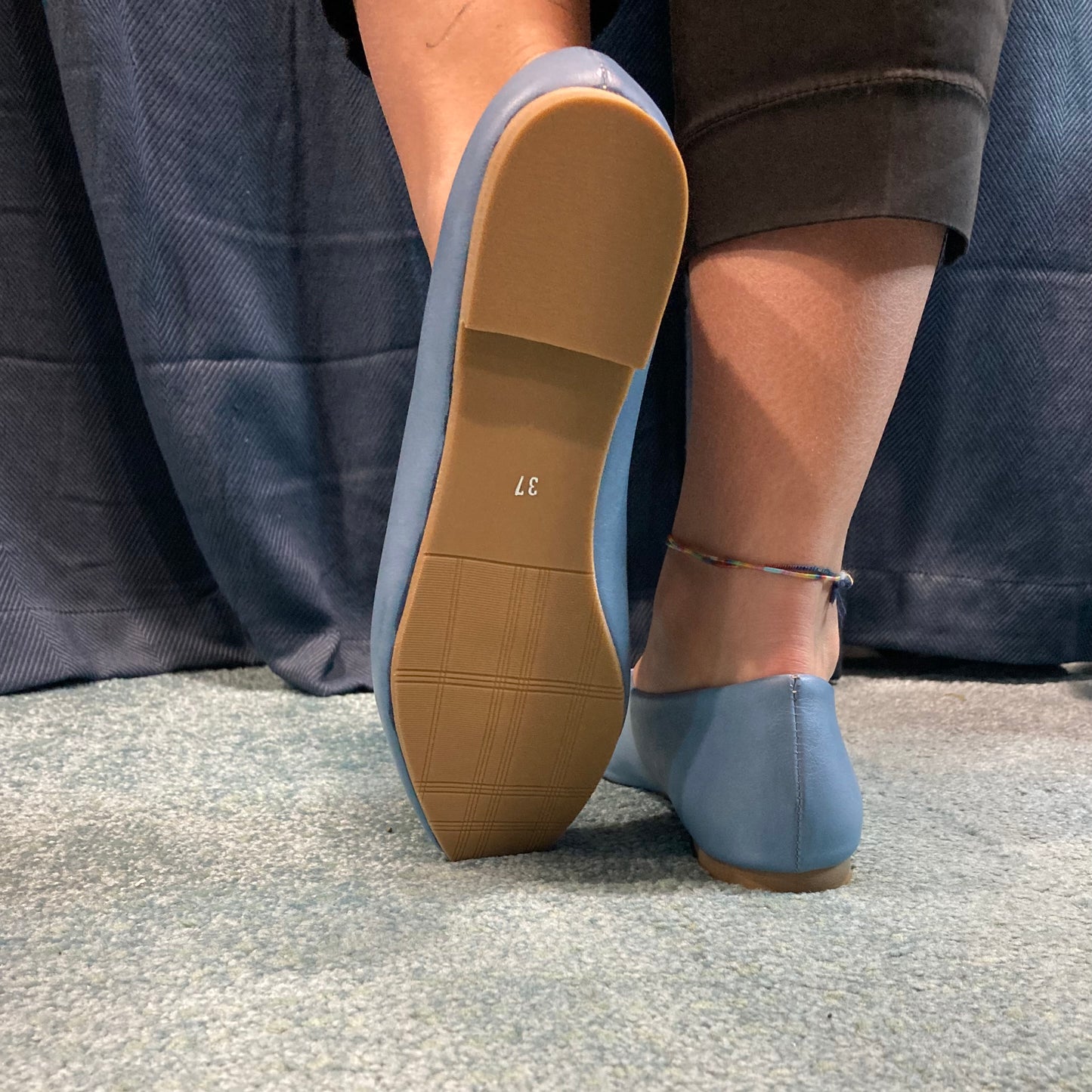 FLAT SHOES QUADRO AZZURRA SHADDY