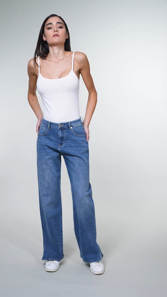 JEANS WHITE WISE WW19311