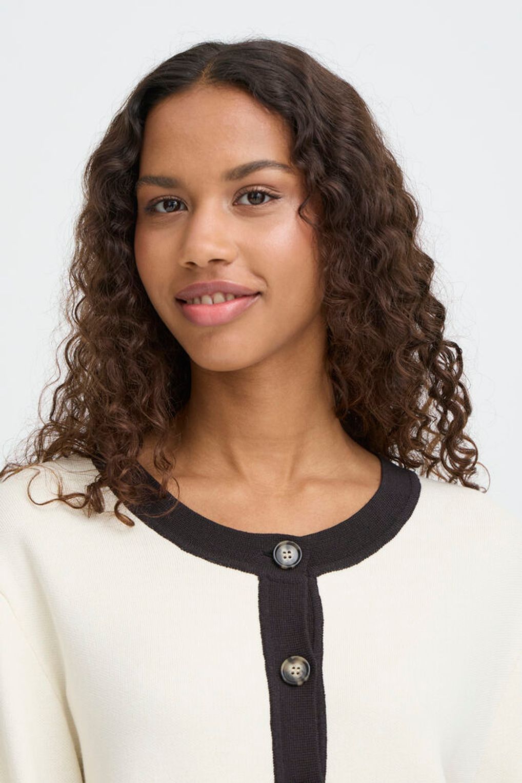 CARDIGAN BICOLORE IHBOSTON CA5 ICHI