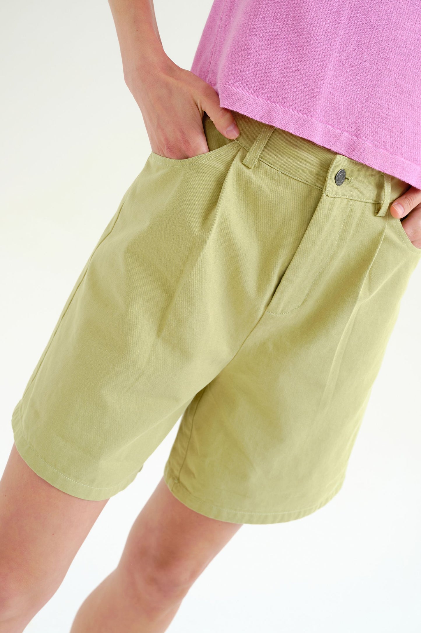 Pantaloncini verdi cotone COMPANIA FANTASTICA