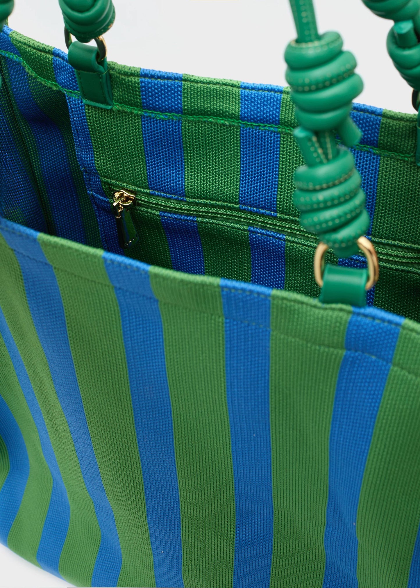 BORSA ANTIBES A SPALLA VERDE/BLU NALÌ