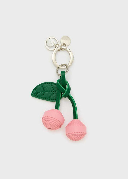 PORTACHIAVE/CHARMS CHERRY BIG VERDE/ROSA NALÍ
