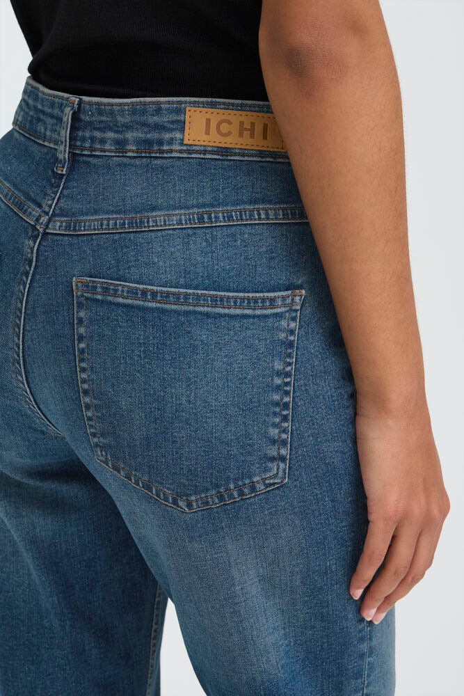 JEANS IHTWIGGY RAVEN MEDIUM BLUE ICHI
