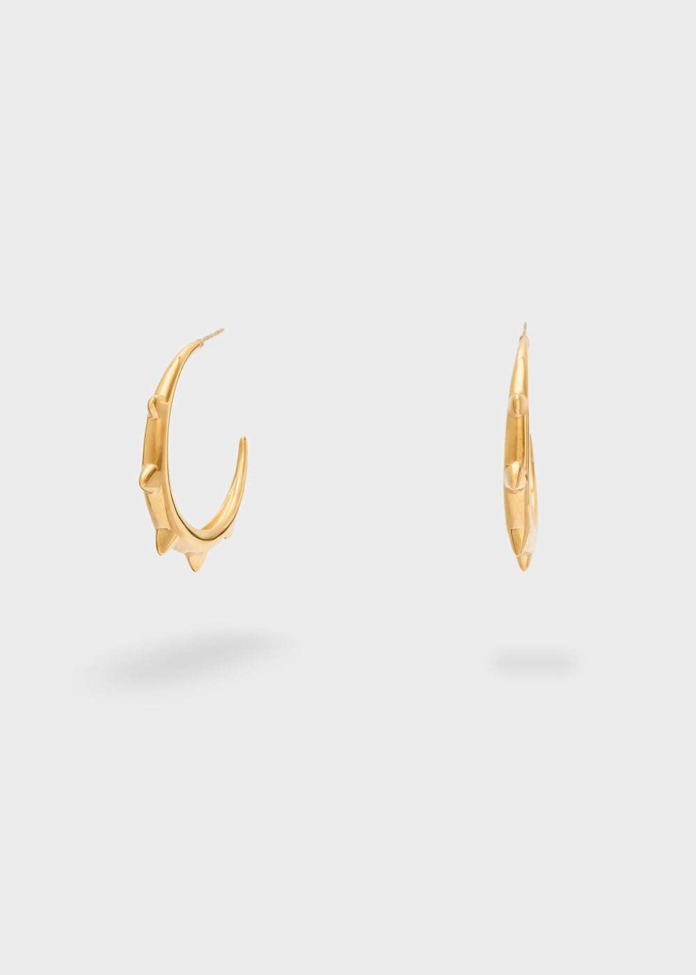 ORECCHINI PONTY CERCHIO ACC.INO. PLA.ORO 18 NALÍ