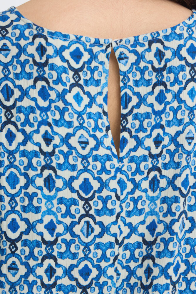 CASACCA  IHMARRAKECH FANTASIA SODALITE BLUE IKAT ICHI