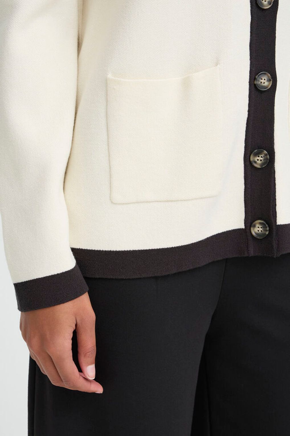 CARDIGAN BICOLORE IHBOSTON CA5 ICHI