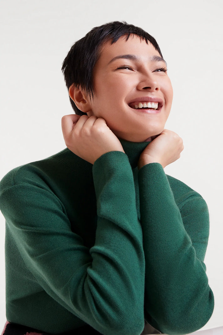 MAGLIA LUPETTO VERDE COMPANIA FANTASTICA