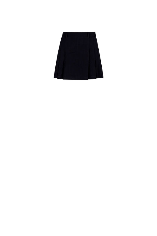 GONNA CORTA CON PIEGHE ANONYME DESIGNERS