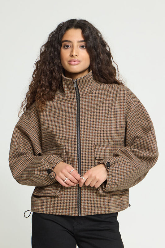 GIACCA IHESOLU BROWN CHECK ICHI