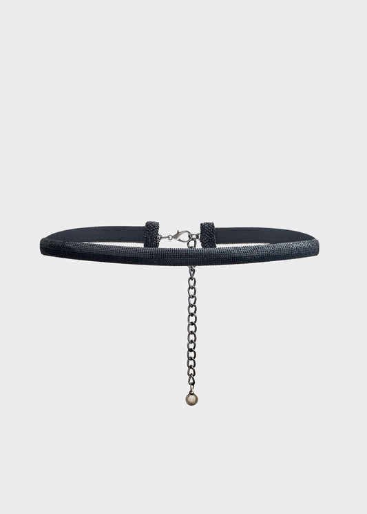 CINTURA CRYSTAL PIETRE NERO NALÌ