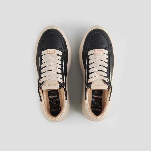 PEARL WOMAN BLACK BEIGE SMITH X