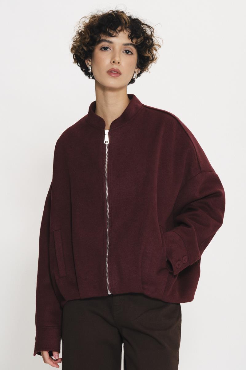 BOMBER PANNO KAOS JEANS