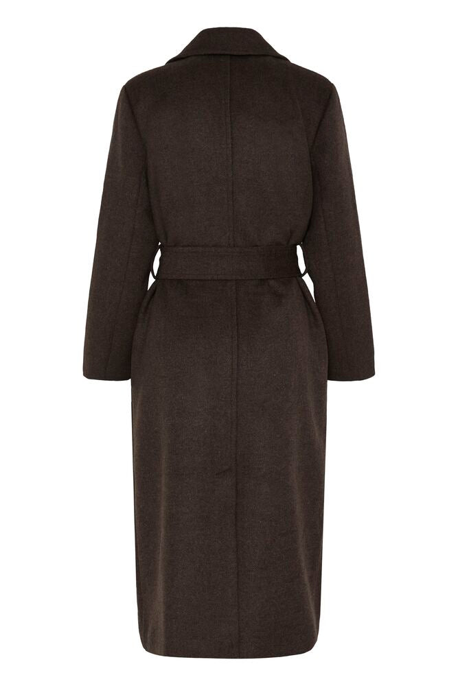 CAPPOTTO LUNGO MISTO LANA JAVA MÉLANGE BYABONNETB.YOUNG