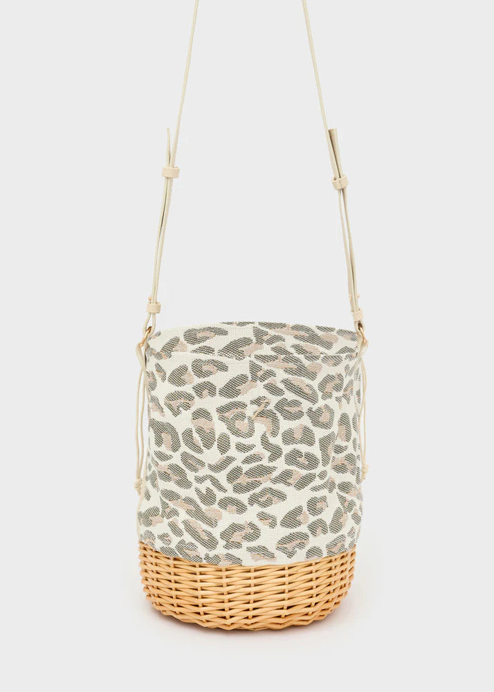 BORSA RIO SECCHIELLO +TRACOLLA NERO/BIANCO NALÌ