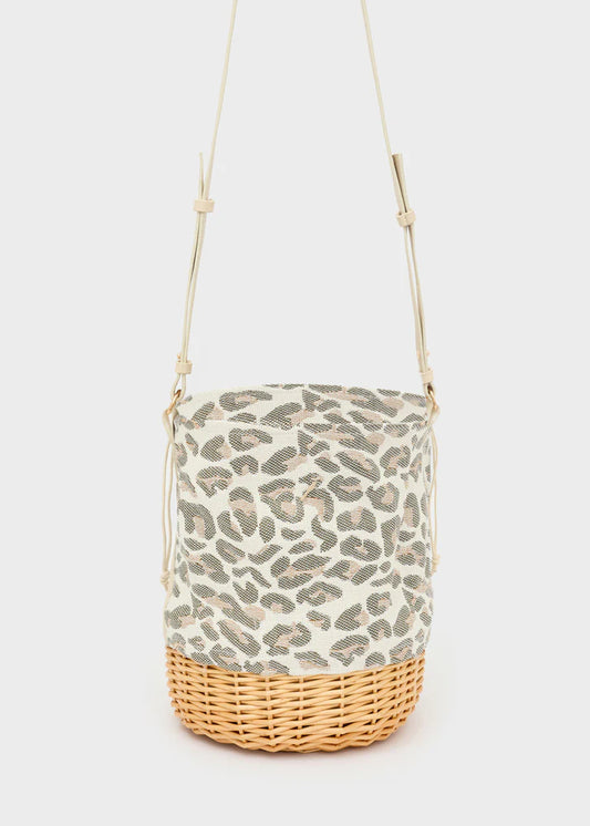 BORSA RIO SECCHIELLO +TRACOLLA NERO/BIANCO NALÌ