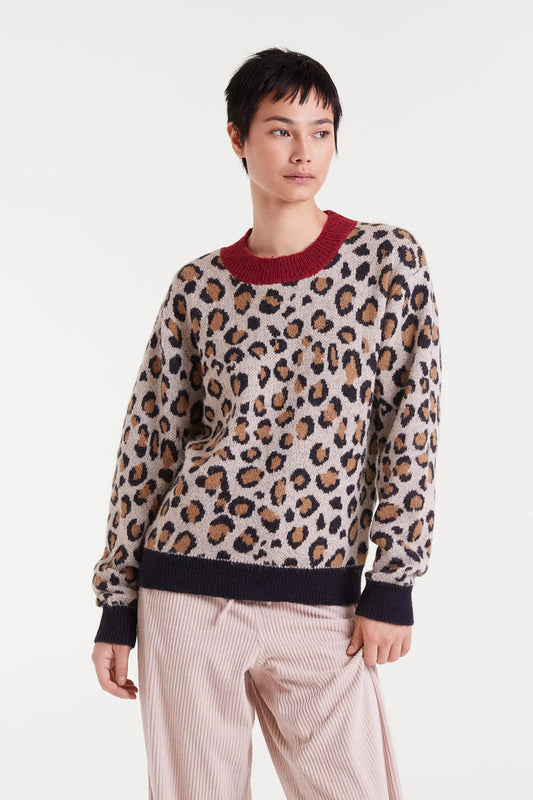 MAGLIA LEOPARD COMPANIA FANTASTICA