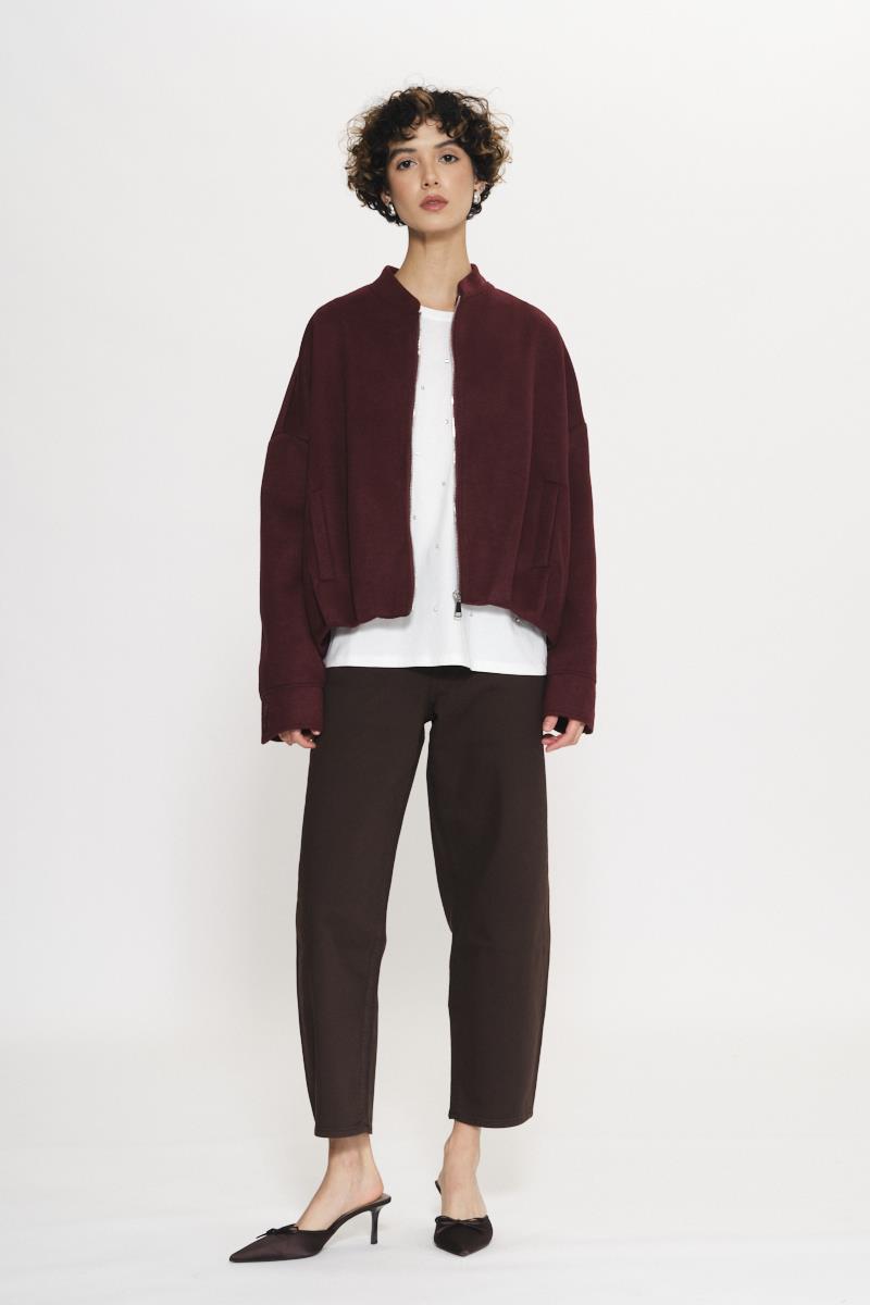 BOMBER PANNO KAOS JEANS