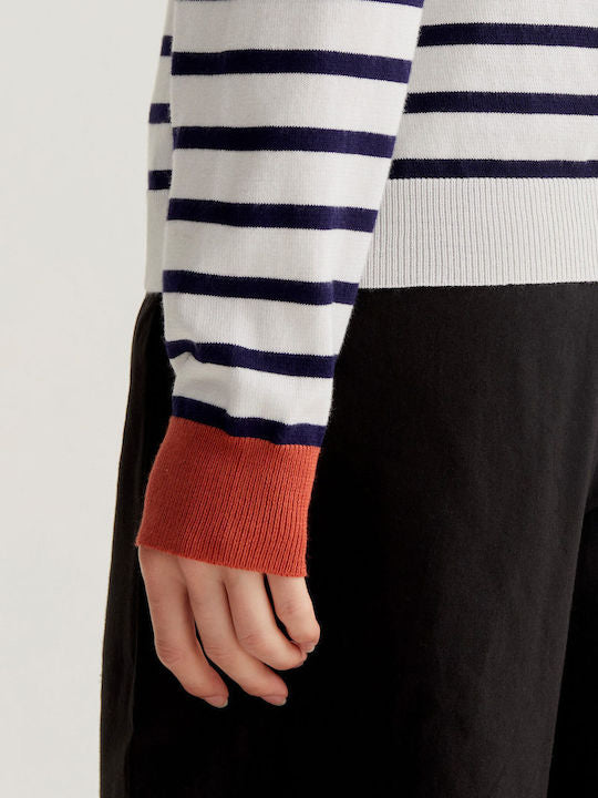 MAGLIA RIGHE BIANCO NERO COMPANIA FANTASTICA