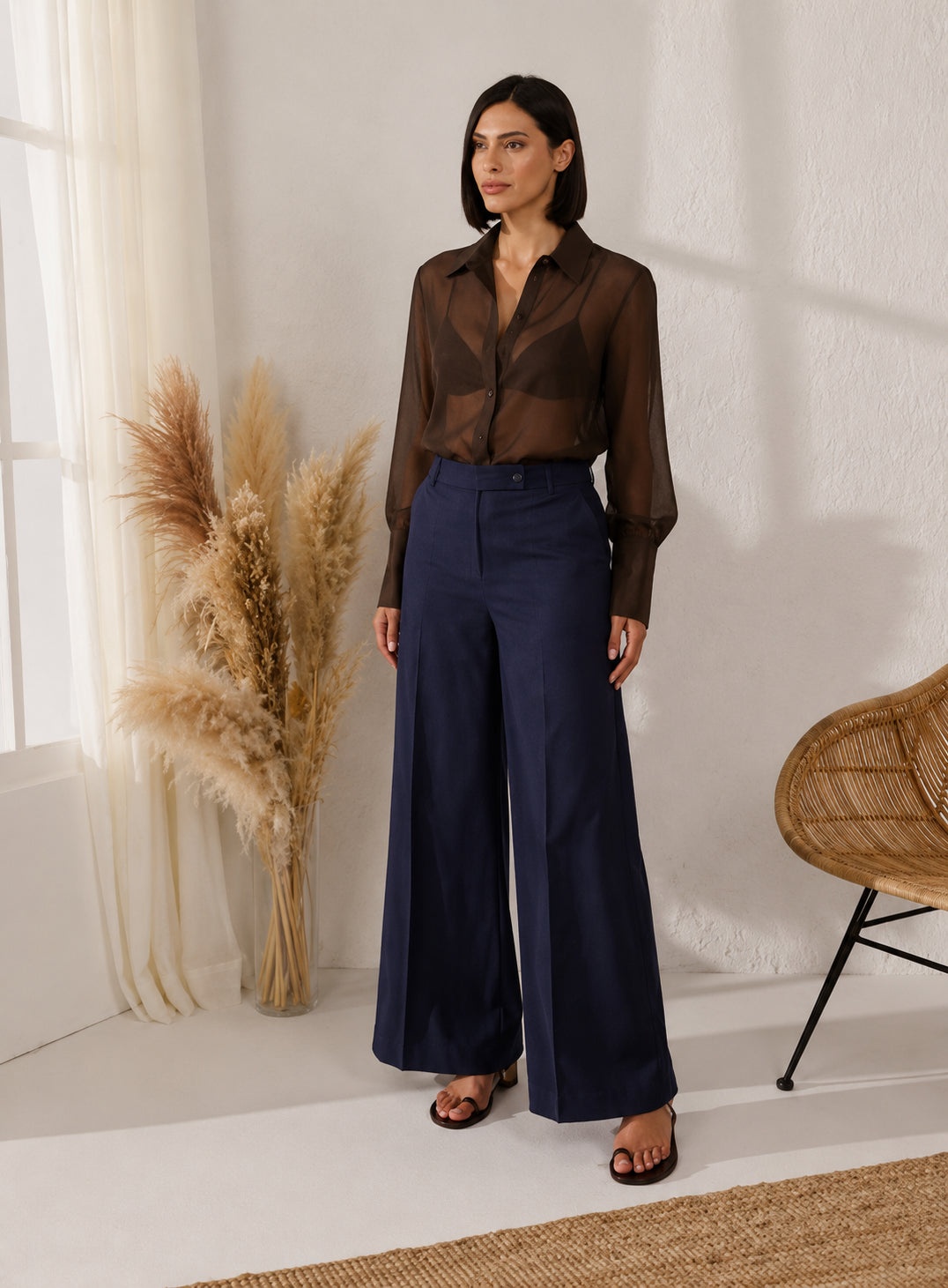 Camicia Tencel  LIZALÙ