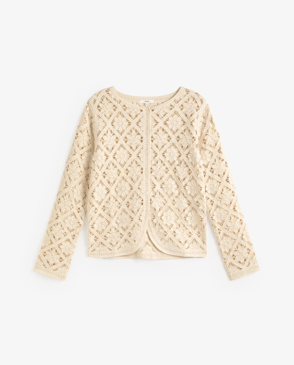 CARDINGA CROCHE ECRU YERSE