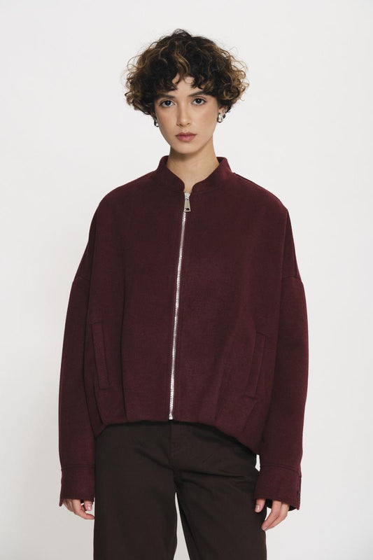 BOMBER PANNO KAOS JEANS