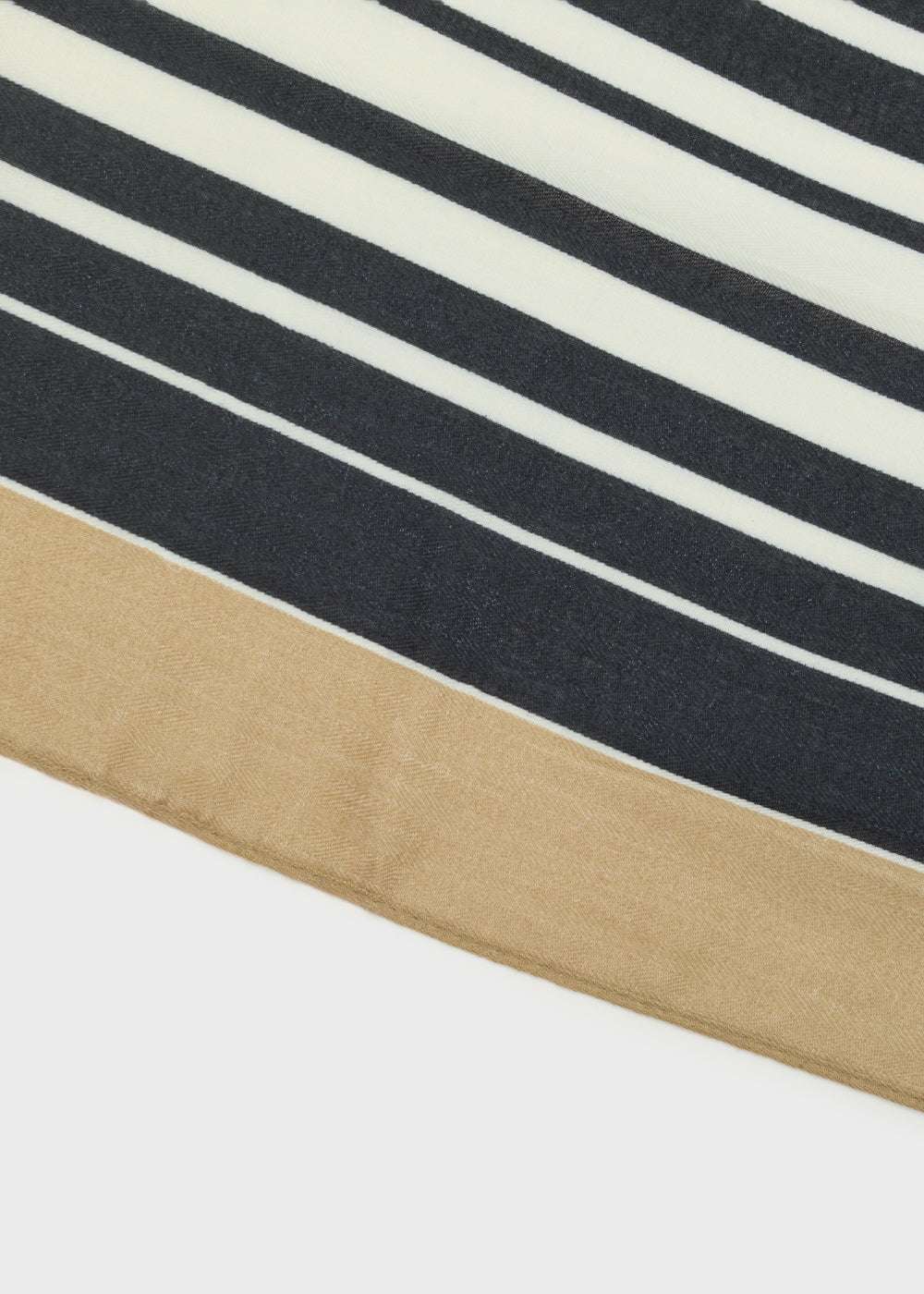 FOULARD/SCIARPA RETTANGOLI BEIGE/NERO NALÍ
