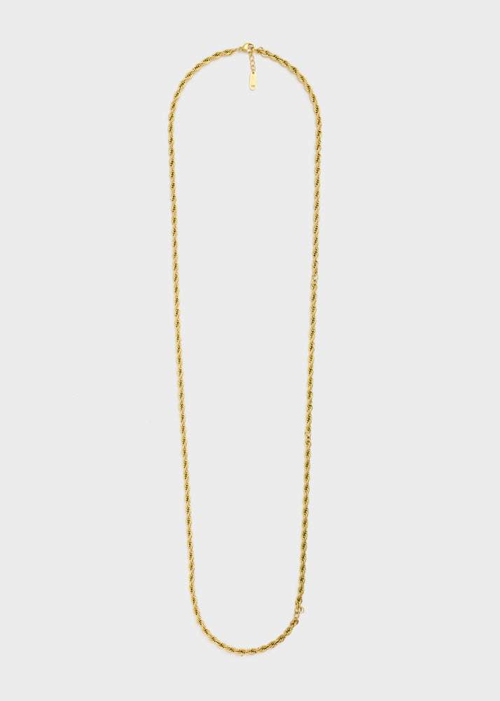 COLLANA TORCHON ACC.INO. PLA. ORO 14KT NALÍ