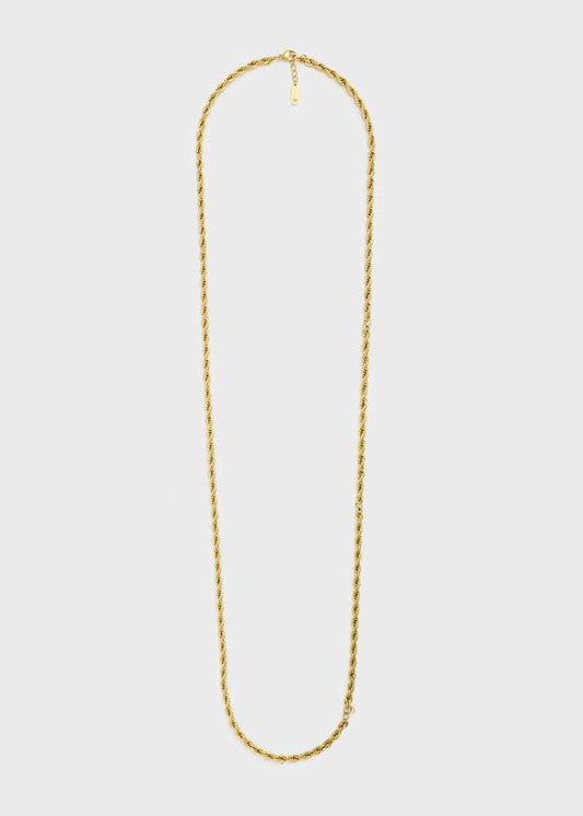 COLLANA TORCHON ACC.INO. PLA. ORO 14KT NALÍ