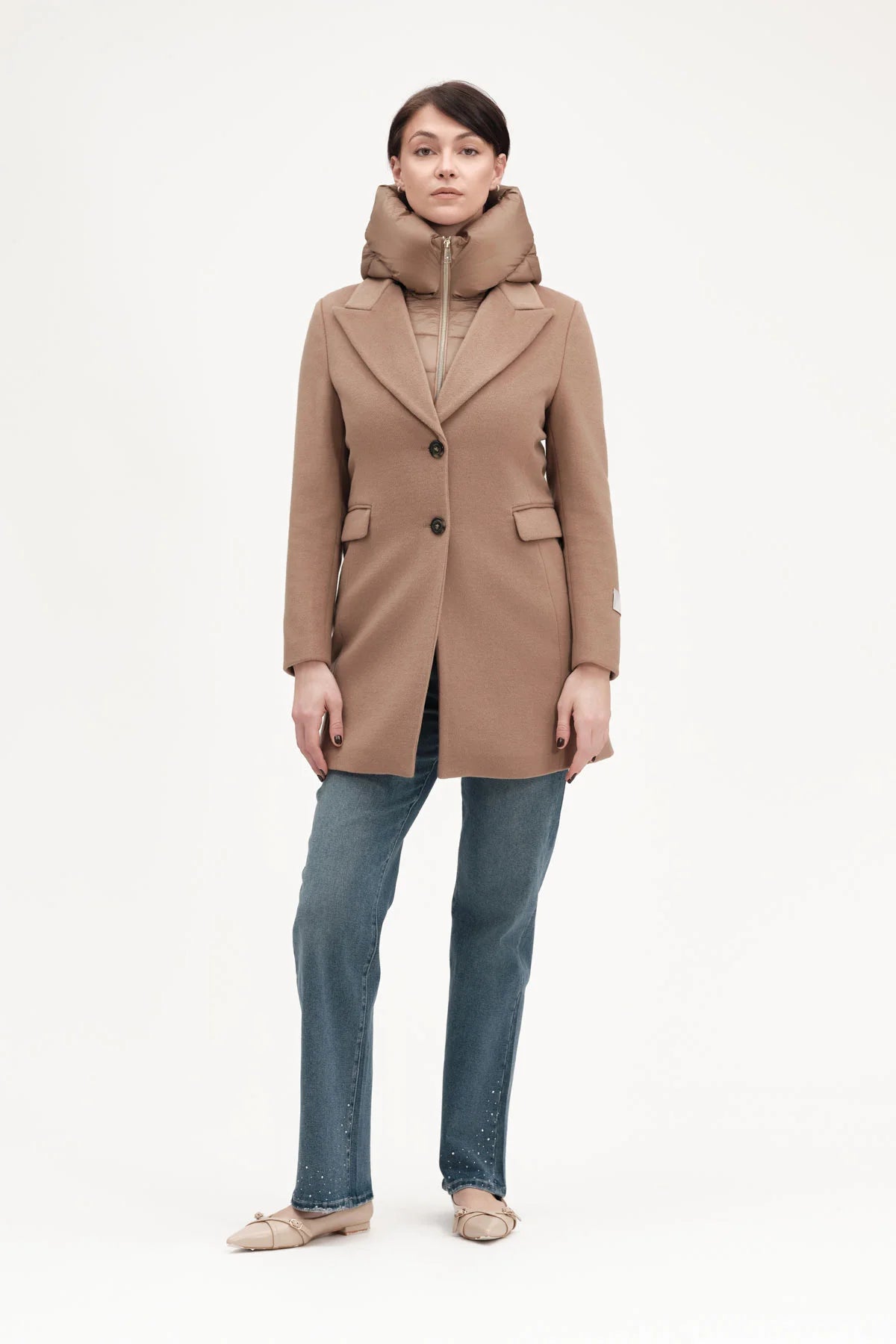 CAPPOTTO BARONETTO PETTORINA IMBOTTITA WHITE WISE