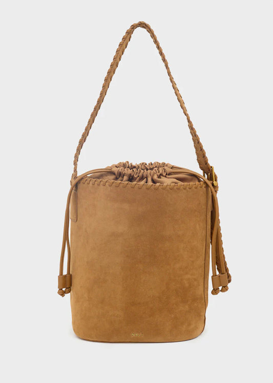 BORSA MELANIE SECCHIELLO A SPALLA MARRONE NALÌ