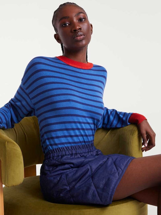 MAGLIA A RIGHE BLU COMPANIA FANTATASICA